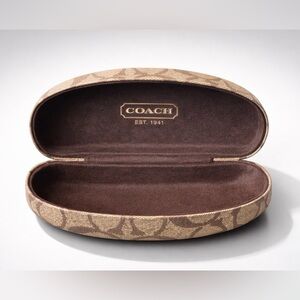 ✨ Coach Signature Eyeglass Case – EUC